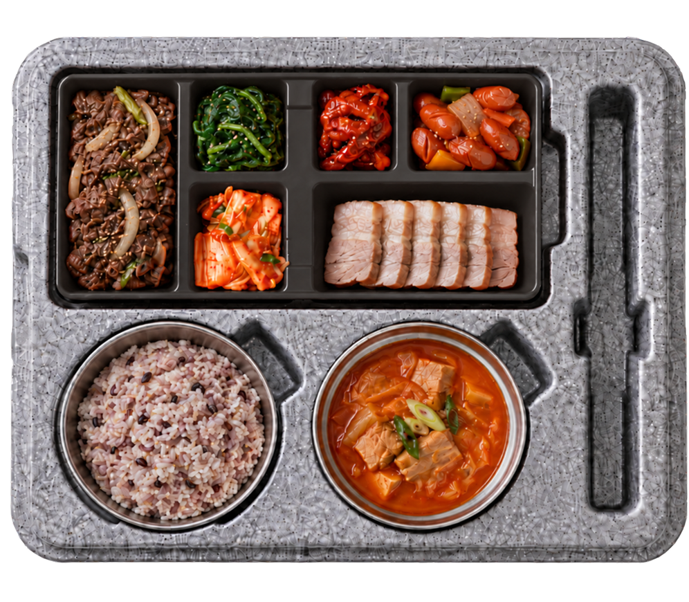 온 도시락